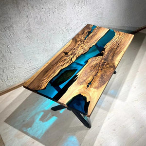 Custom Epoxy Resin Office Tables