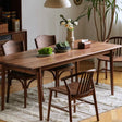 Custom Elite Black Walnut Wood Dining Table EWT - 06 - Elitecustomtable