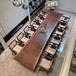 Custom Elite Live Edge Walnut Wood Conference Table EWT - 16 - Elitecustomtable