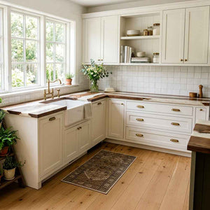 Custom White Epoxy Resin Kitchen Countertop – 100% Solid Walnut | ECT-329 - Elitecustomtable