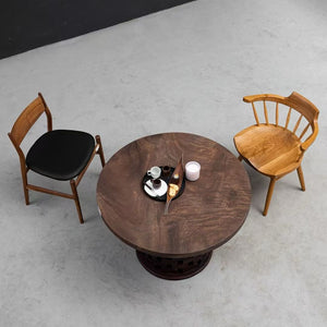 Wood Round Coffee Tables