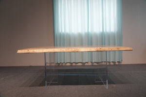 In Stock Poplar Blue Epoxy Resin Dining Table – 72" × 36"