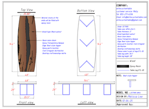 ECT - 01 Balance Payment Link for Sean Elmore - Elitecustomtable