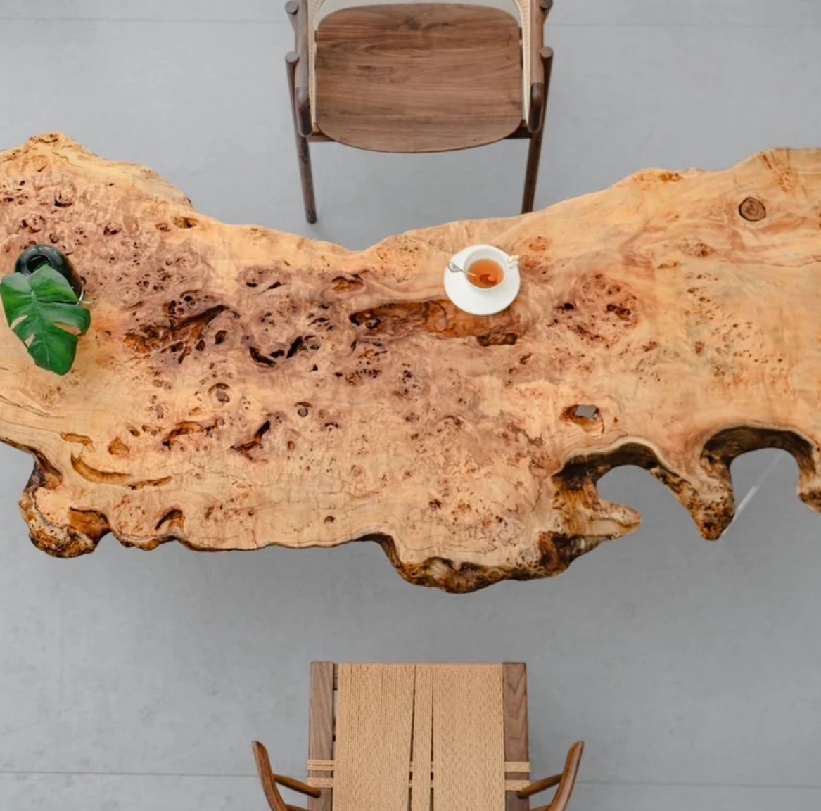 Elite Custom Poplar Wood Irregular Table EWT - 15 - Elitecustomtable