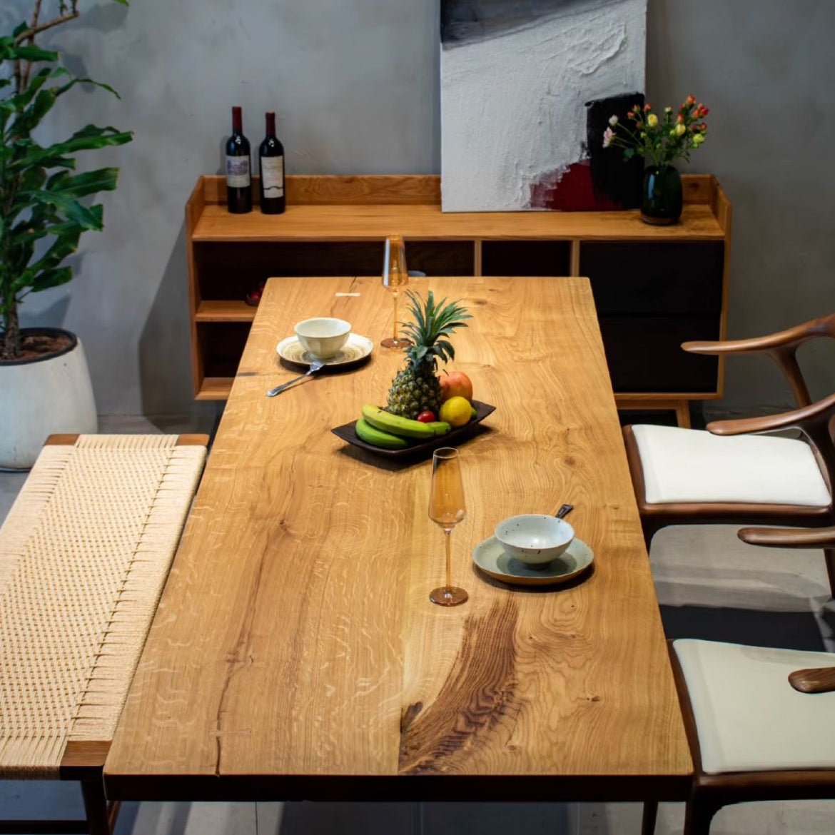 Elite Custom Wood Retangular Dining Table EWT - 13 - Elitecustomtable