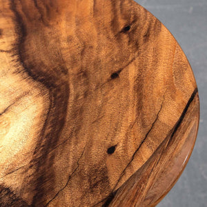 Elite Large Walnut Wood with Transparent Epoxy Resin Round Table ECT - 171 - Elitecustomtable