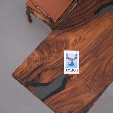 epoxy resin end table ECT-227 