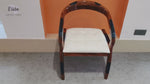 Elite Walnut Epoxy Resin Chair – ECC-02