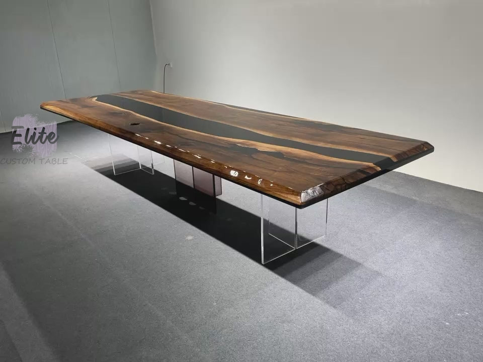 how to epoxy resin a table top