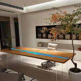 Custom Epoxy office table