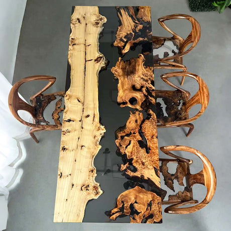 tree resin table