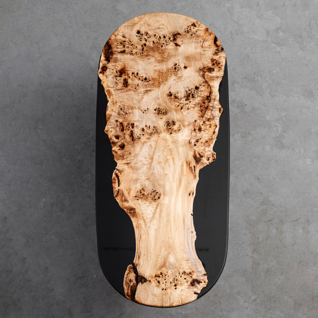 wood and epoxy dining table ECT-41
